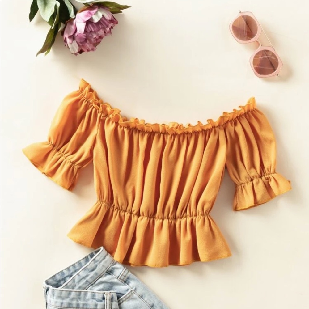 SHEIN Peplum Blouse